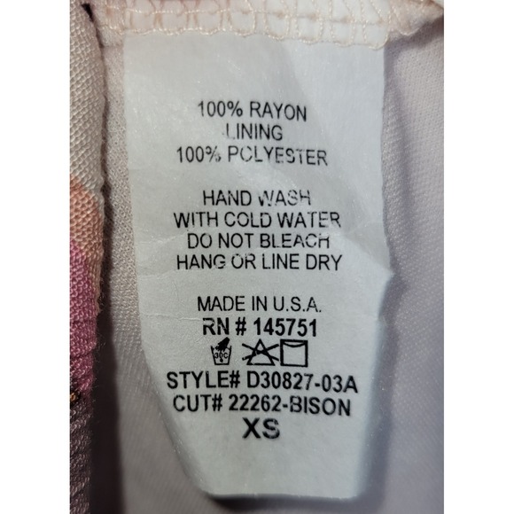 Altar'd State Boho Floral Tie Front, Tiered Mini Dress - Picture 7 of 7